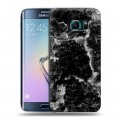 Дизайнерский пластиковый чехол для Samsung Galaxy S6 Edge Мраморные тренды