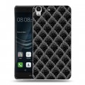 Дизайнерский пластиковый чехол для Huawei Y6II Черно-белые тенденции