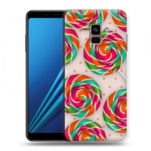 Дизайнерский пластиковый чехол для Samsung Galaxy A8 Plus (2018) Сладости