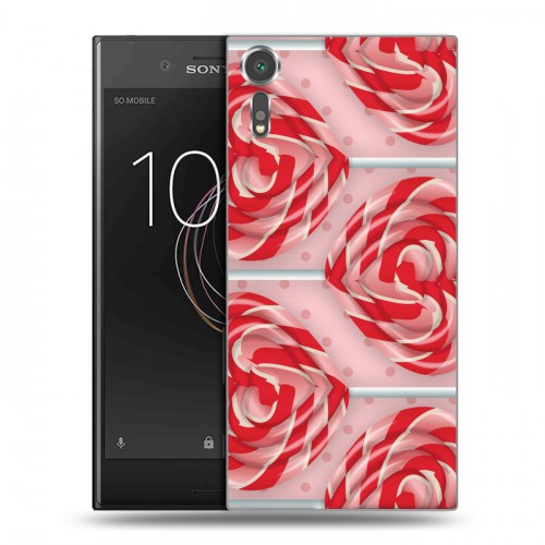 Дизайнерский пластиковый чехол для Sony Xperia XZs Сладости