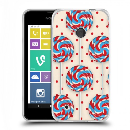 Дизайнерский пластиковый чехол для Nokia Lumia 530 Сладости