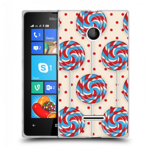 Дизайнерский пластиковый чехол для Microsoft Lumia 435 Сладости