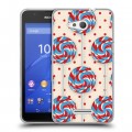 Дизайнерский пластиковый чехол для Sony Xperia E4g Сладости