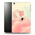 Дизайнерский силиконовый чехол для Lenovo IdeaTab A5500 Розовые фламинго