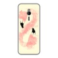Дизайнерский силиконовый чехол для Nokia 230 Розовые фламинго
