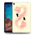 Дизайнерский силиконовый чехол для Xiaomi Mi Pad 4 Plus Розовые фламинго