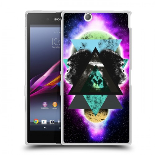 Дизайнерский пластиковый чехол для Sony Xperia Z Ultra  Галактические животные 