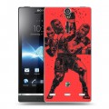 Дизайнерский пластиковый чехол для Sony Xperia S Бокс