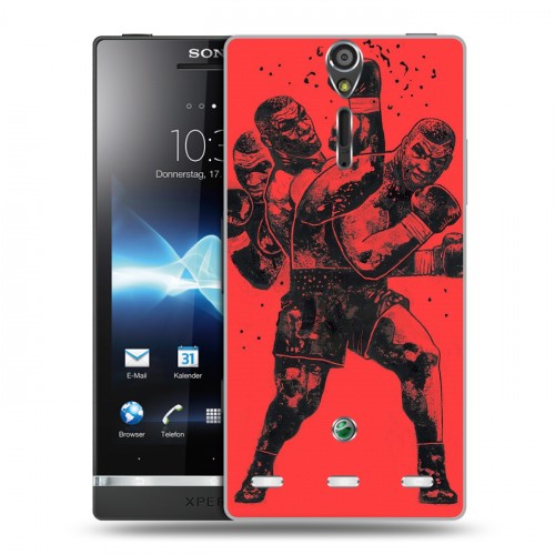 Дизайнерский пластиковый чехол для Sony Xperia S Бокс