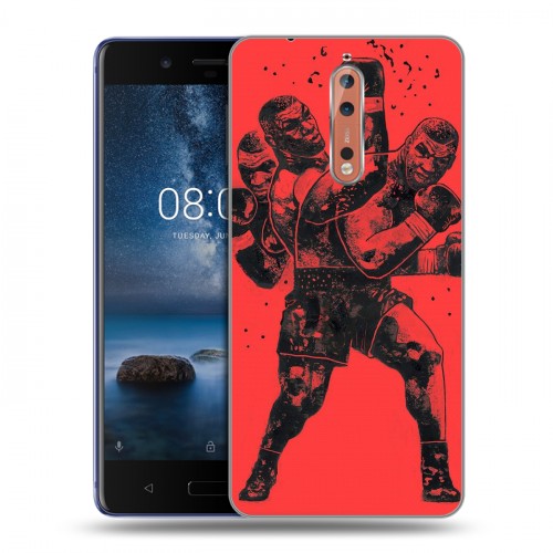 Дизайнерский пластиковый чехол для Nokia 8 Бокс