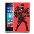 Дизайнерский пластиковый чехол для Microsoft Lumia 435 Бокс