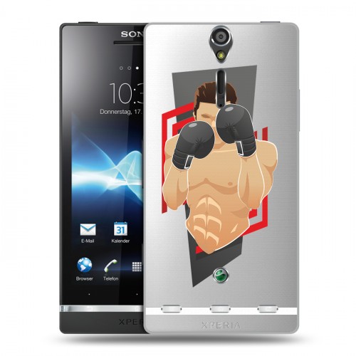 Дизайнерский пластиковый чехол для Sony Xperia S Бокс