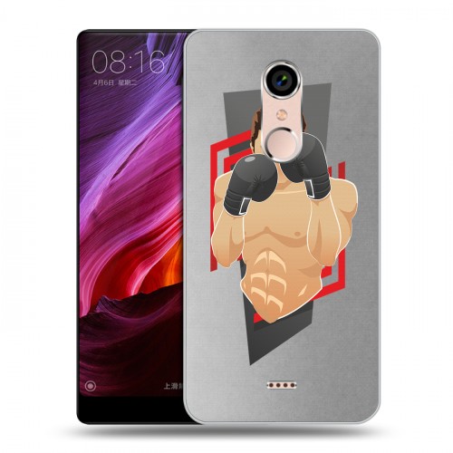 Дизайнерский силиконовый чехол для BQ Strike Selfie Max Бокс