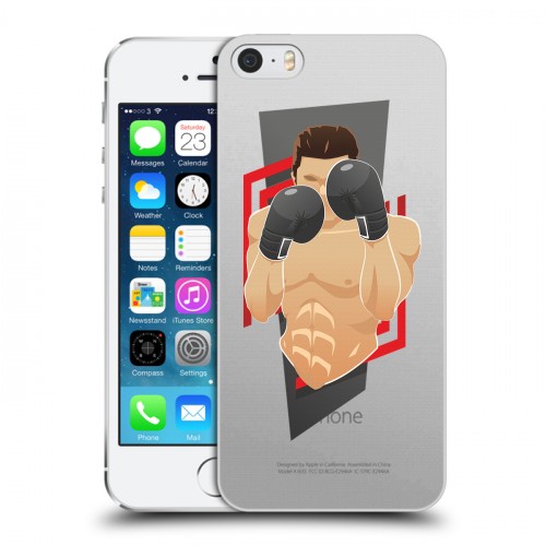 Дизайнерский пластиковый чехол для Iphone 5s Бокс