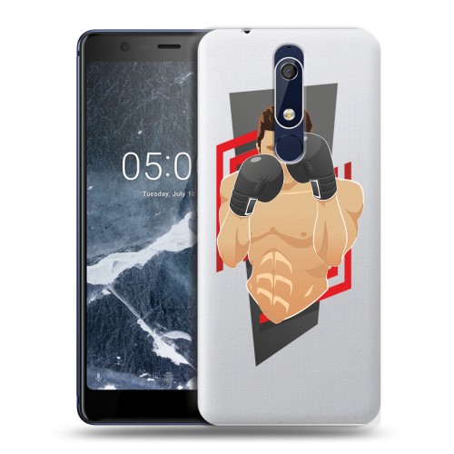 Дизайнерский пластиковый чехол для Nokia 5.1 Бокс