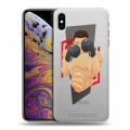 Дизайнерский силиконовый чехол для Iphone Xs Max Бокс