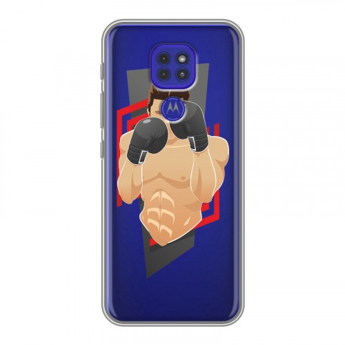Дизайнерский силиконовый чехол для Motorola Moto G9 Play Бокс