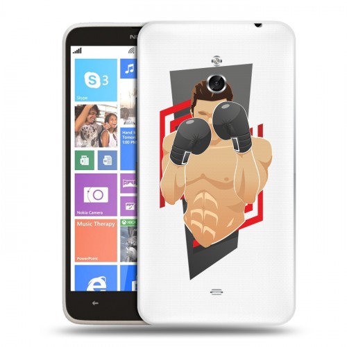 Дизайнерский пластиковый чехол для Nokia Lumia 1320 Бокс