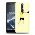 Дизайнерский пластиковый чехол для Nokia 5.1 Бокс