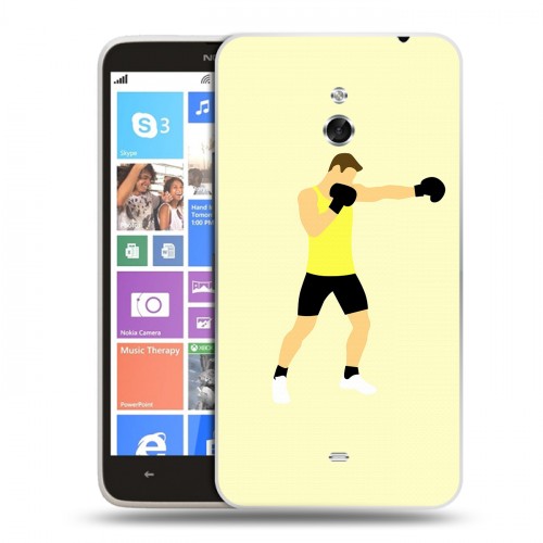 Дизайнерский пластиковый чехол для Nokia Lumia 1320 Бокс