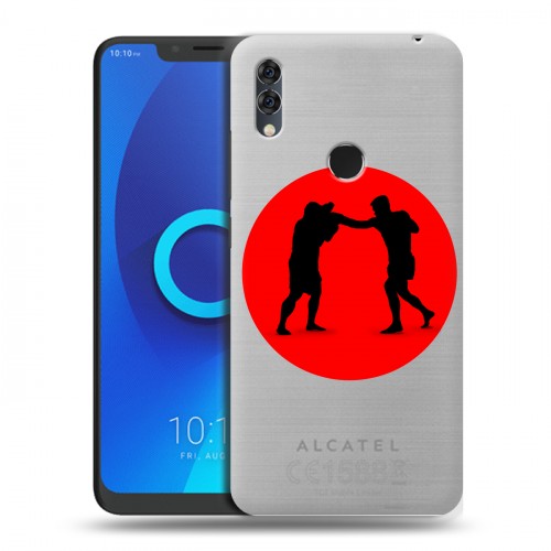 Дизайнерский силиконовый чехол для Alcatel 5V Бокс