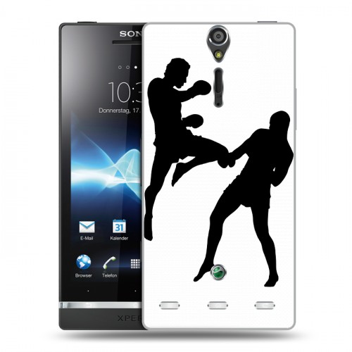 Дизайнерский пластиковый чехол для Sony Xperia S Бокс