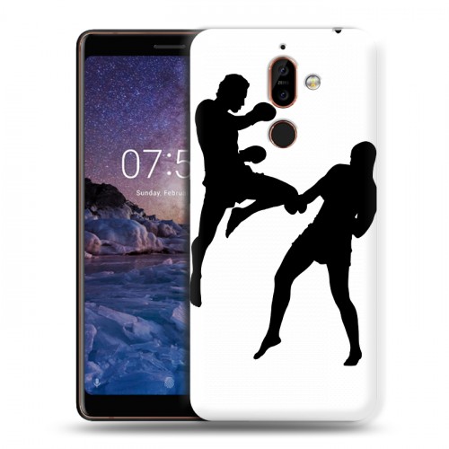 Дизайнерский пластиковый чехол для Nokia 7 Plus Бокс