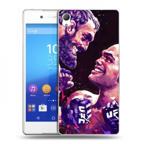 Дизайнерский пластиковый чехол для Sony Xperia Z3+ ММА