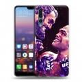 Дизайнерский силиконовый с усиленными углами чехол для Huawei P20 Pro ММА