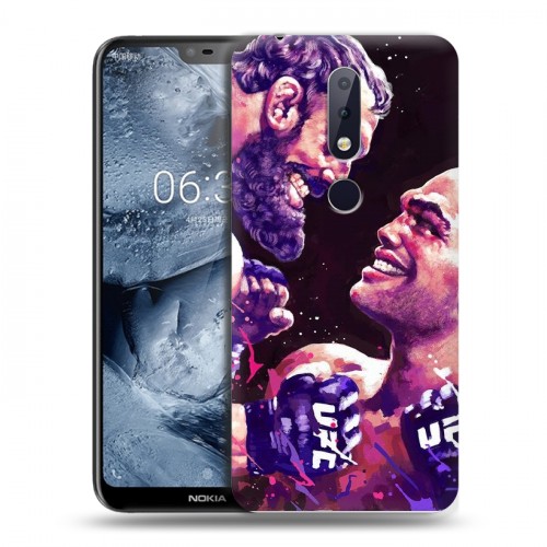 Дизайнерский силиконовый чехол для Nokia 6.1 Plus ММА