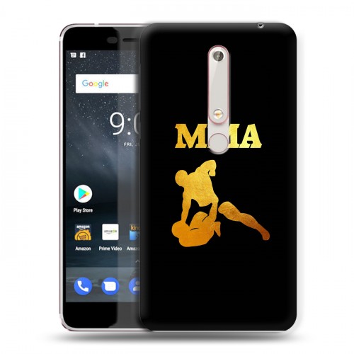 Дизайнерский пластиковый чехол для Nokia 6 (2018) ММА