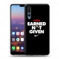 Дизайнерский силиконовый с усиленными углами чехол для Huawei P20 Pro ММА