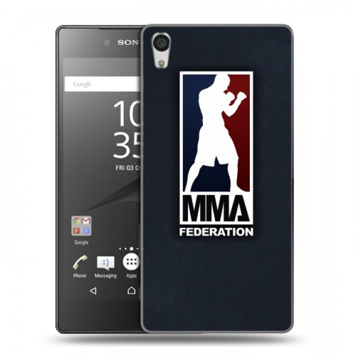 Дизайнерский пластиковый чехол для Sony Xperia Z5 Premium ММА