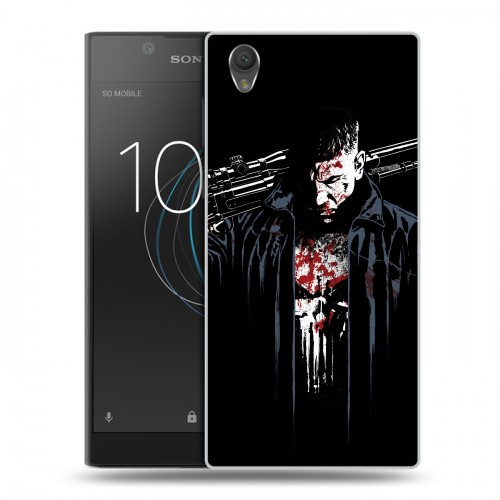 Дизайнерский пластиковый чехол для Sony Xperia L1 Каратель