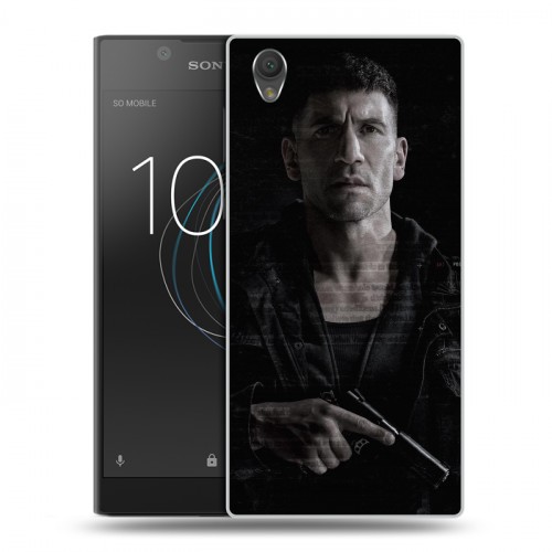 Дизайнерский пластиковый чехол для Sony Xperia L1 Каратель