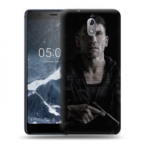 Дизайнерский силиконовый чехол для Nokia 3.1 Каратель