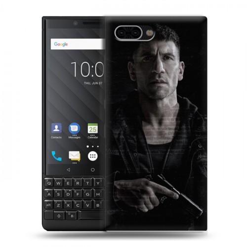 Дизайнерский пластиковый чехол для BlackBerry KEY2 Каратель