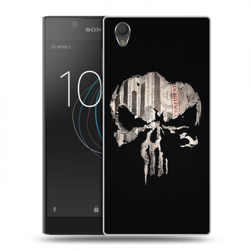 Дизайнерский пластиковый чехол для Sony Xperia L1 Каратель