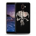 Дизайнерский пластиковый чехол для Nokia 7 Plus Каратель