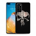 Дизайнерский пластиковый чехол для Huawei P40 Каратель