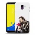 Дизайнерский пластиковый чехол для Samsung Galaxy J6 8 марта