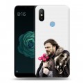 Дизайнерский силиконовый чехол для Xiaomi Mi A2 8 марта