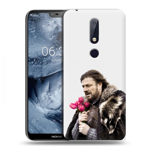 Дизайнерский силиконовый чехол для Nokia 6.1 Plus 8 марта