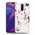 Дизайнерский пластиковый чехол для OPPO RX17 Pro 8 марта