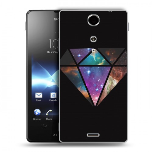 Дизайнерский пластиковый чехол для Sony Xperia TX Тренд Микс