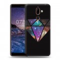 Дизайнерский пластиковый чехол для Nokia 7 Plus Тренд Микс