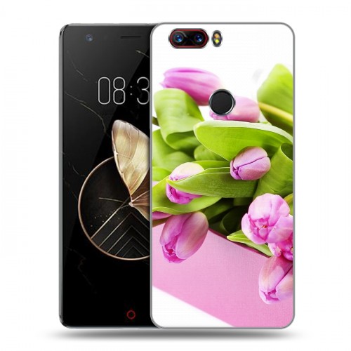 Дизайнерский пластиковый чехол для ZTE Nubia Z17 8 марта