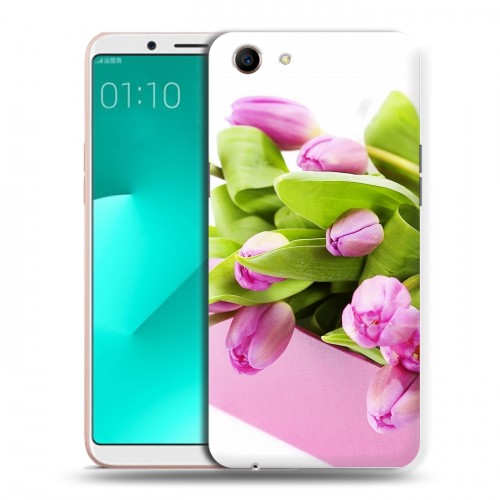 Дизайнерский пластиковый чехол для OPPO A83 8 марта