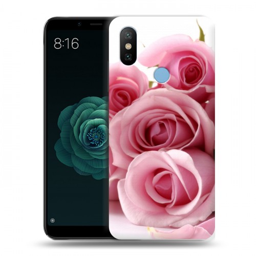 Дизайнерский силиконовый чехол для Xiaomi Mi A2 8 марта