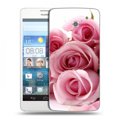 Дизайнерский пластиковый чехол для Huawei Ascend D2 8 марта